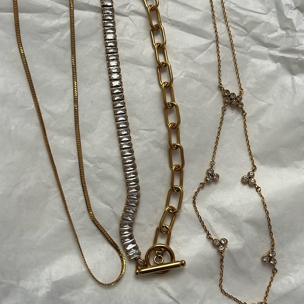Necklace bundle perfect stacking pieces